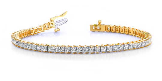 Classic-Princess-Prong-Set-Diamond-Tennis-Bracelet edit