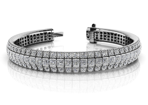 Exquisite Classic Diamond Bracelet