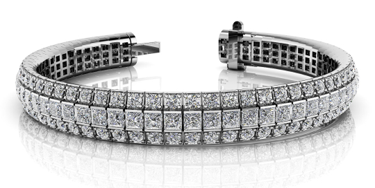 Exquisite Classic Diamond Bracelet