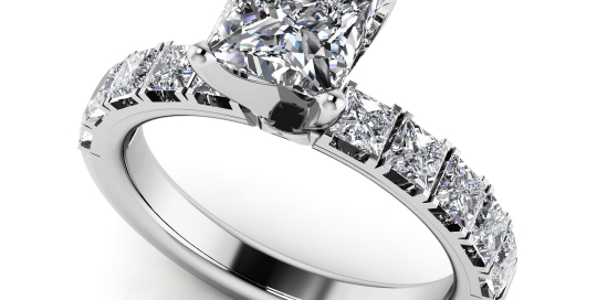 Princess Allure Engagement Ring